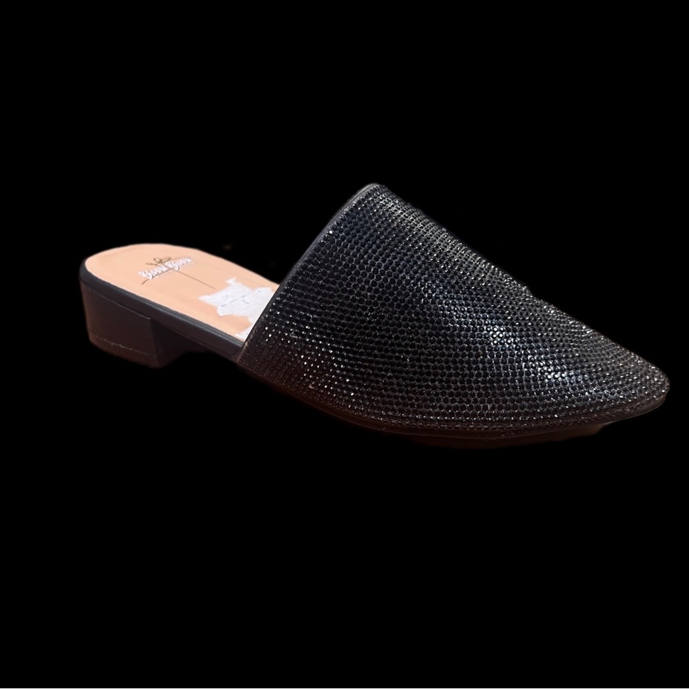 BISOU BISOU , Michele bohbot black crystal loafers